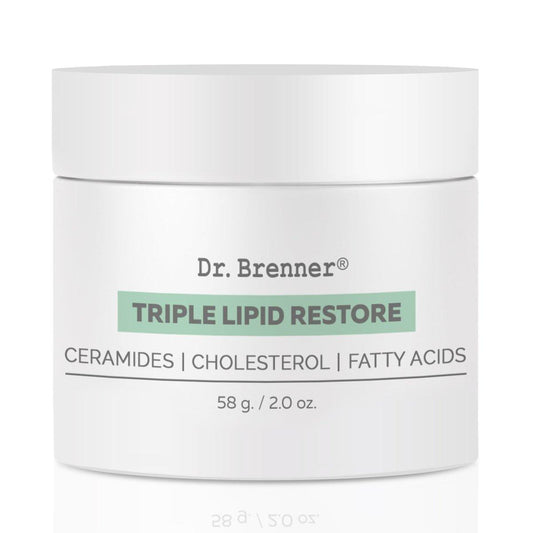 Dr. Brenner Triple Lipid Restore Anti-Aging Gesichtsfeuchtigkeitscreme mit Ceramiden, Lipiden und Fettsäuren – 60 ml