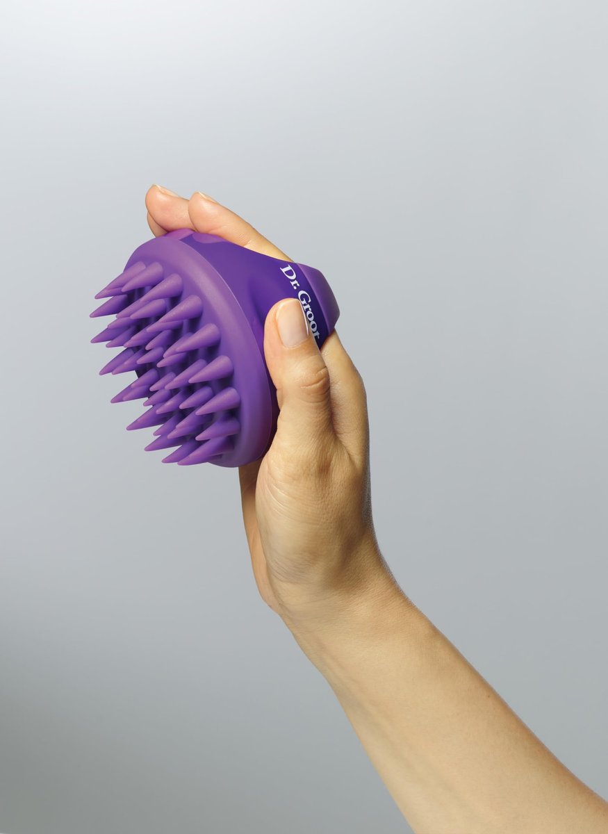 Dr. Groot Premium Scalp Cleansing Brush – Sanfte Kopfhautreinigung & Massage mit Silikonborsten