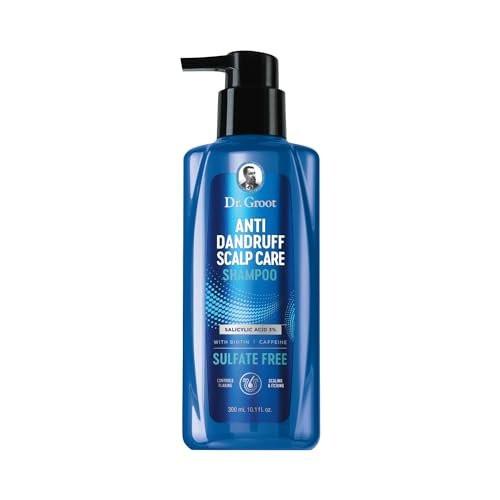 Dr. Groot Anti-Schuppen Kopfhautpflege Shampoo mit 3% Salicylsäure - Kontrolle von Ablagerungen, Öl und Schuppen für Männer und Frauen, Koreanische Haarpflege