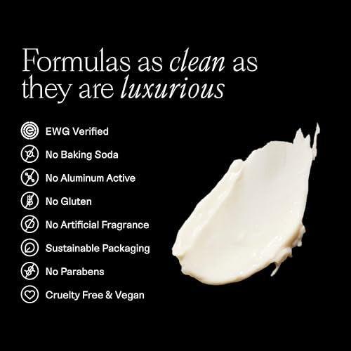 Each & Every Aluminumfreies Deodorant für Frauen und Männer – Natürlicher Duft, 24h Schutz, EWG-zertifiziert, ohne Backpulver, Lavendel & Zitrone + Kokos & Limette 2er Pack, 2,5 oz