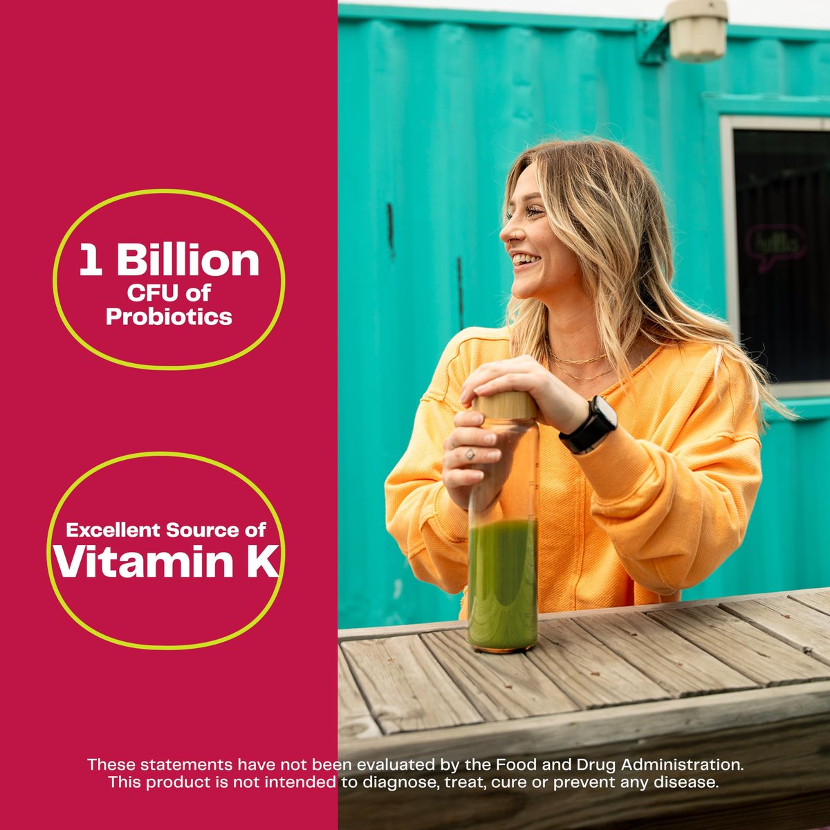 Amazing Grass Greens Blend Mood – Super Greens Pulver für Stressabbau, L-Theanin, Entspannung, Spirulina, Probiotika, Passionsfrucht-Zitrusgeschmack, 30 Portionen, 210 g
