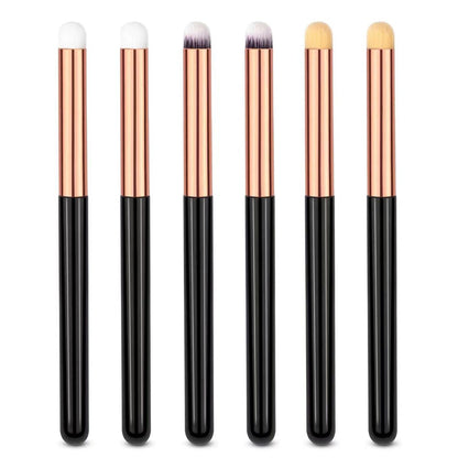UorPoto Augen Make-up Pinsel Set Rund 6-teilig Professionelle Concealer Lidschattenpinsel Mischpinsel für Kartenherstellung