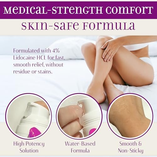 Syren Intimate Relief Gel mit 4% Lidocain – Äußere Empfindlichkeit, Vulvodynie, Dyspareunie, vaginale Beschwerden, Trockenheit, sanfte Unterstützung nach der Geburt und nach Eingriffen, 28 g, Hergestellt in den USA