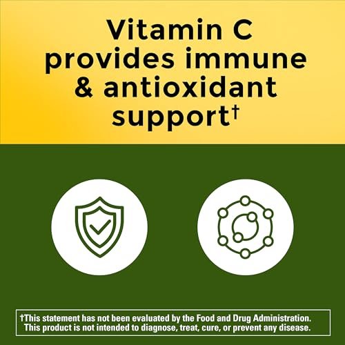 Nature Made Cranberry Kapseln 500mg mit Vitamin C – Unterstützung für Immunsystem und Harnwege, 60 Kapseln