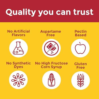 Nature Made Zero Sugar Vitamin C Gummies 250 mg pro Portion – Immun- & Antioxidant-Unterstützung, Aspartamfrei, 100 zuckerfreie Vitamin C Gummis, 50-Tage-Vorrat
