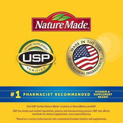 Nature Made Zero Sugar Energie Vitamin B12 Gummies 1000 µg pro Portion – Zuckerfreie B12 Vitamine für Energiestoffwechsel, Aspartamfrei, 110 Stück, 55 Tage Vorrat