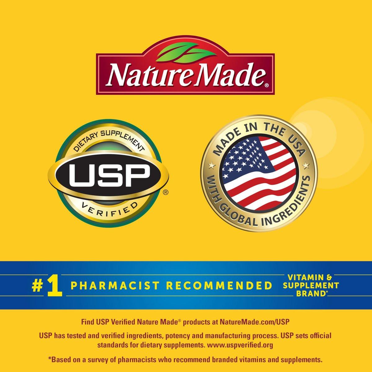 Nature Made Zero Sugar Vitamin D3 Gummies 2000 IE (50 µg) pro Portion – Knochen- und Immununterstützung, Aspartamfrei, 110 Vitamin-D-Gummibärchen, 55 Tage Versorgung