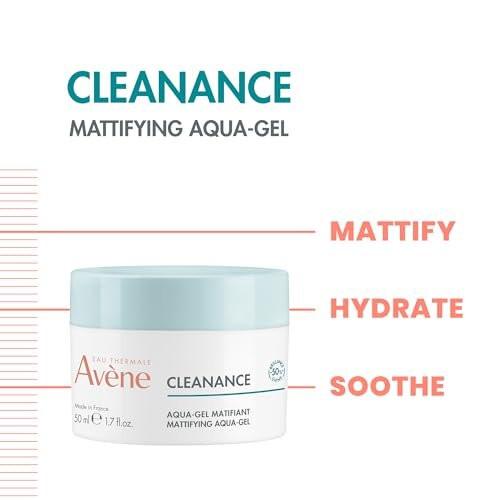 Avène Cleanance Aqua Cream-in-Gel 50ml – Feuchtigkeitspflege für fettige und zu Unreinheiten neigende Haut