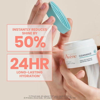 Avène Cleanance Aqua Cream-in-Gel 50ml – Feuchtigkeitspflege für fettige und zu Unreinheiten neigende Haut