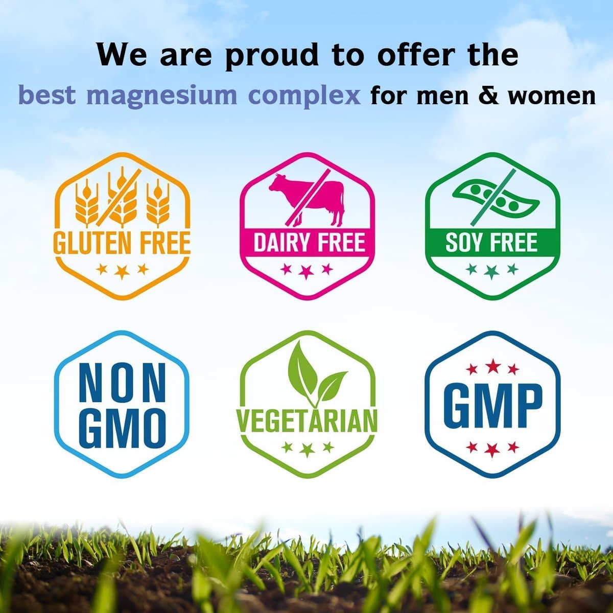 Innate Vitality Magnesium Komplex – Magnesiumglycinat, Malat, Citrat, Oxid – 4-in-1 Formel für Energie, Knochen & Nerven – Vegan & Glutenfrei – 90 Kapseln