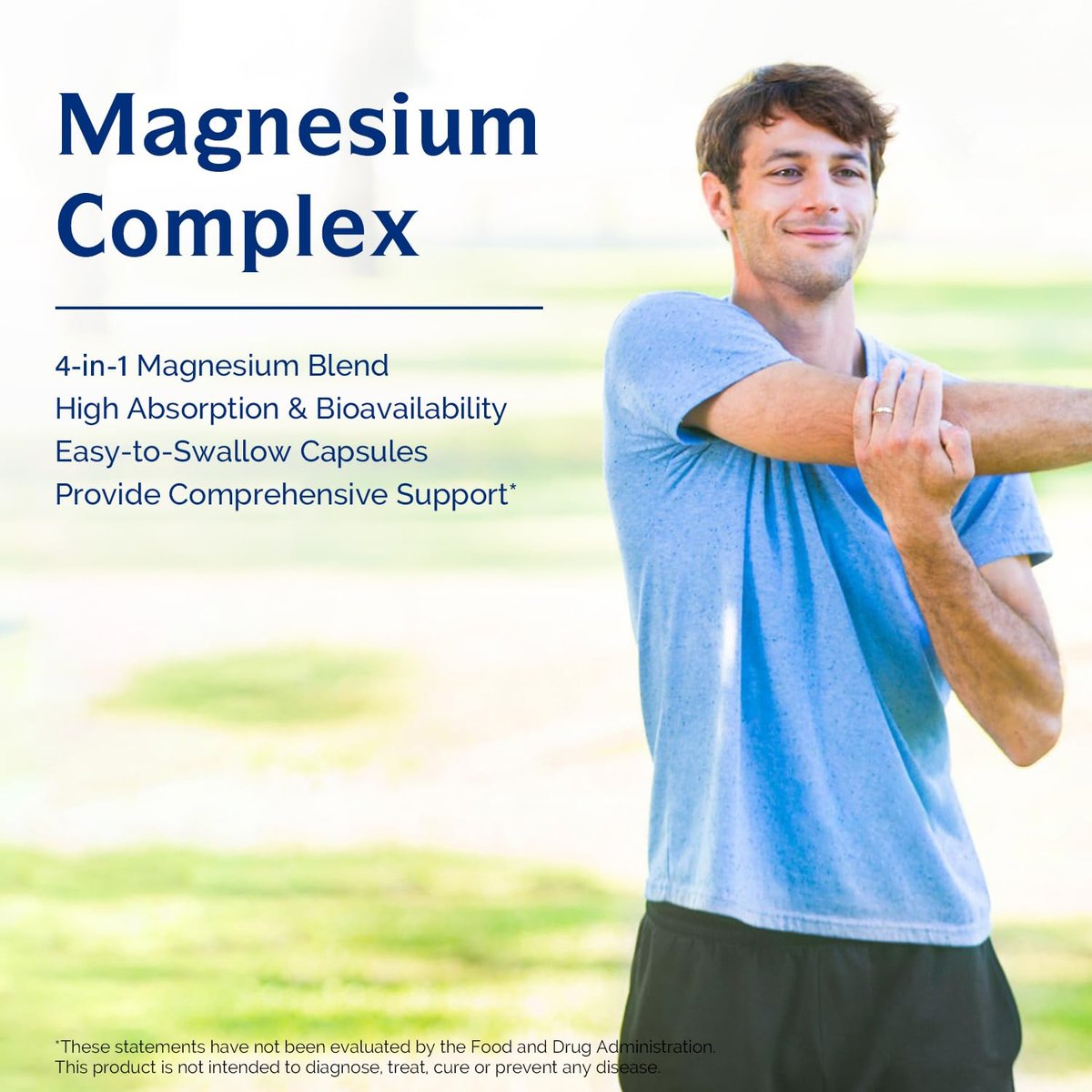 Innate Vitality Magnesium Komplex – Magnesiumglycinat, Malat, Citrat, Oxid – 4-in-1 Formel für Energie, Knochen & Nerven – Vegan & Glutenfrei – 90 Kapseln