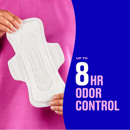 Carefree Ultra Thin Damenbinden für die Nacht mit Flügeln | 40 Stück | Femininpflege & Wochenschutz