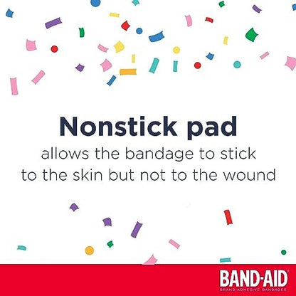 Band-Aid Marke Pflaster mit Disney Pixar Inside Out Motiven – Wundversorgung für Kinder, bunte Pflaster, verschiedene Größen, 20 Stück