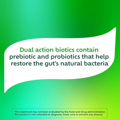 Benefiber Dual Action Biotic Plus Stress Relief – 18 Stickpacks, Ballaststoff-Präbiotikum mit Stressabbau