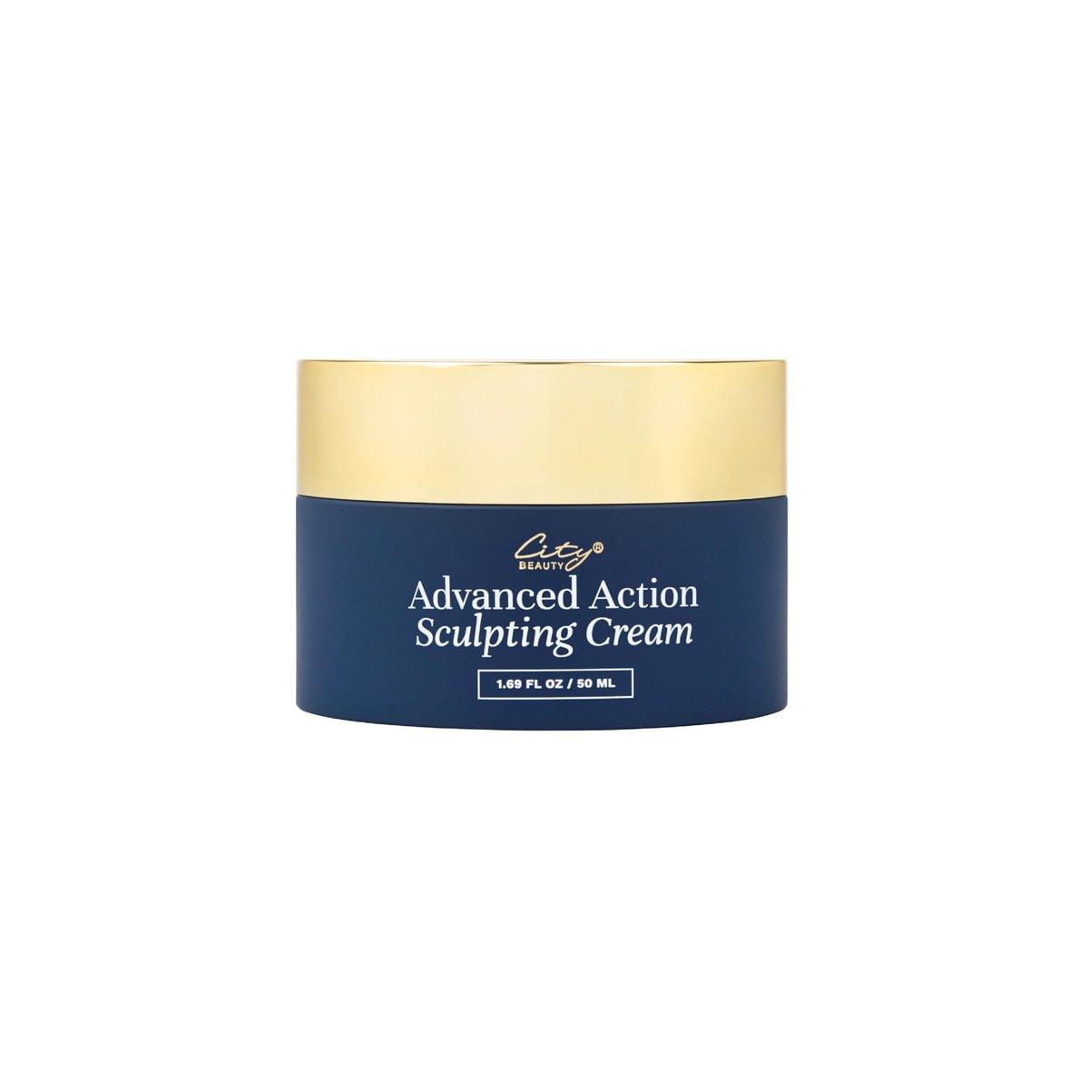 City Beauty Advanced Action Sculpting Cream – Straffende Creme für Kinn, Gesicht und Hals gegen Erschlaffung