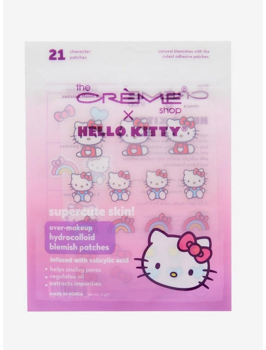 The Creme Shop x Hello Kitty Supercute Skin! Hydrokolloid-Blemish-Patches für Make-up-Überlagerung