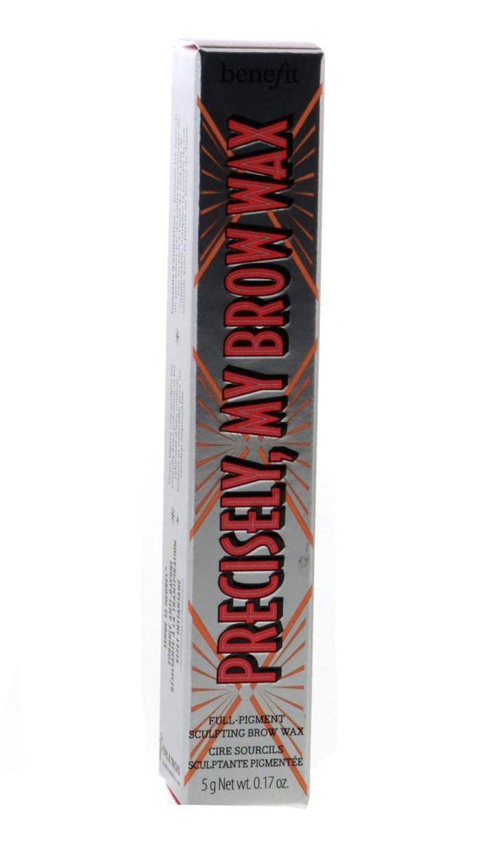 Benefit Precisely My Brow Wax – Full-Pigment Sculpting Brow Wax #3 Warm Light Brown, 4,8 g