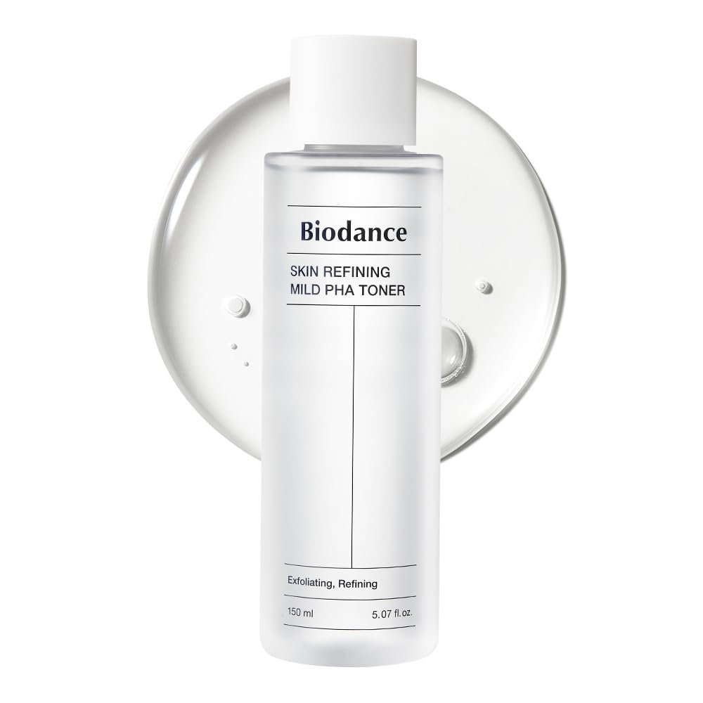BIODANCE Skin Refining Mild PHA Toner – Sanftes Peeling & Feuchtigkeitsspender für empfindliche Haut mit Ceramiden & NMF | 150 ml
