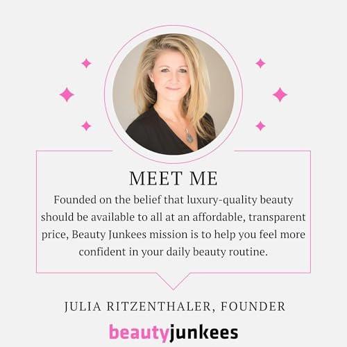 Beauty Junkees Flacher Concealer Pinsel unter den Augen – Kleiner Concealer Pinsel für Foundation, Augenbrauen, Nasenkontur, Farbkorrektur – Funktioniert mit cremigen und pudrigen Kosmetika, synthetisch