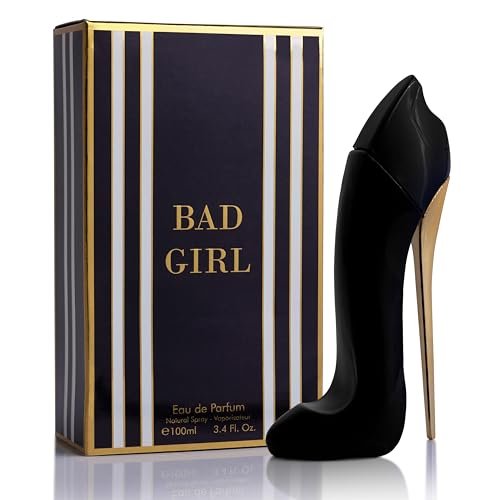 Bad Girl Eau De Parfum für Frauen – 100 ml – Verführerischer Duft mit Bergamotte, Zitrone, Mandel, Kaffee, Vanille, Zimt & Kakao