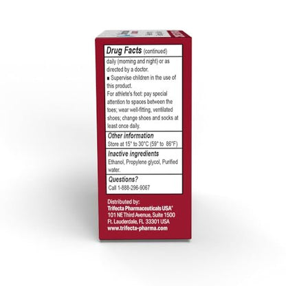 Globe Clotrimazol 1% Antimykotische Lösung gegen Fußpilz, Juckreiz und Ringelflechte – 3er-Pack (3×10 ml)