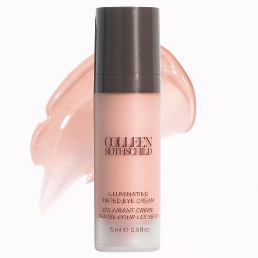 COLLEEN ROTHSCHILD Illuminating Tinted Eye Cream – Sofortiger Aufhellungseffekt, pflegt & mildert Augenringe, mit Hyaluronsäure, Koffein, Perlmuttpigmenten & Peptiden (15 ml)