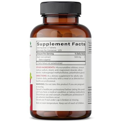 Futurebiotics Rote Bete Extra Stärke, Non-GMO, 250 Vegetarische Tabletten