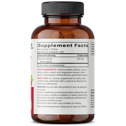 Futurebiotics Rote Bete Extra Stärke, Non-GMO, 250 Vegetarische Tabletten