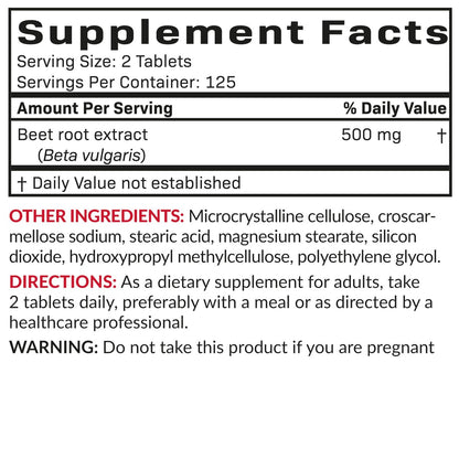 Futurebiotics Rote Bete Extra Stärke, Non-GMO, 250 Vegetarische Tabletten