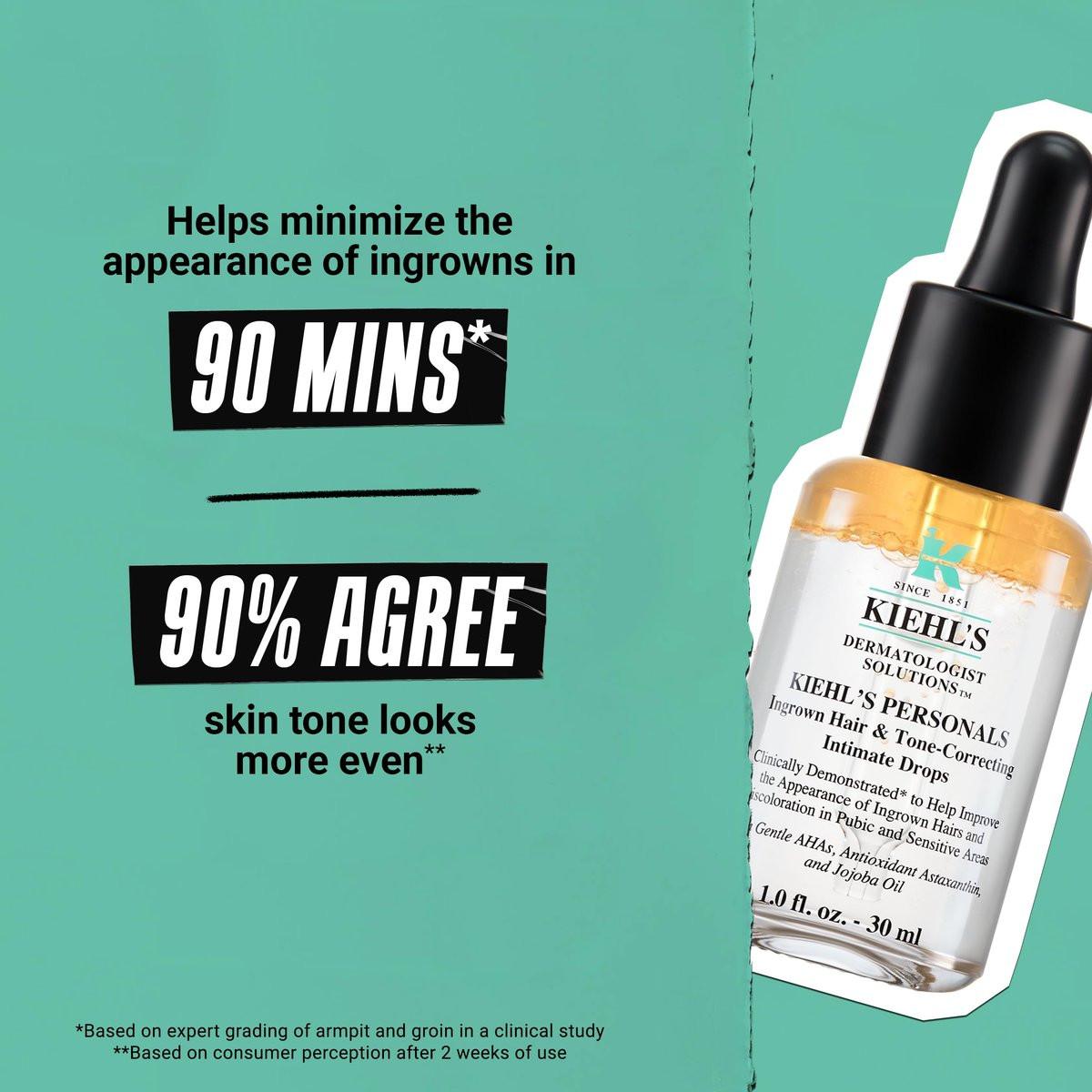 Kiehl's Since 1851 Eingewachsene Haare & Hautton-Korrektur-Tropfen - 30ml