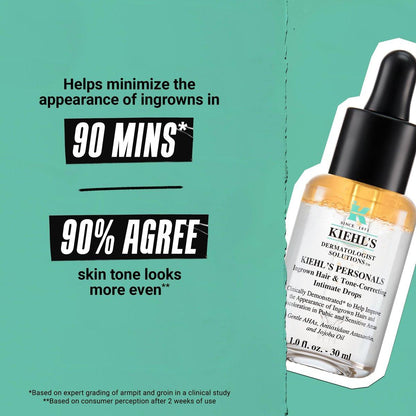 Kiehl's Since 1851 Eingewachsene Haare & Hautton-Korrektur-Tropfen - 30ml