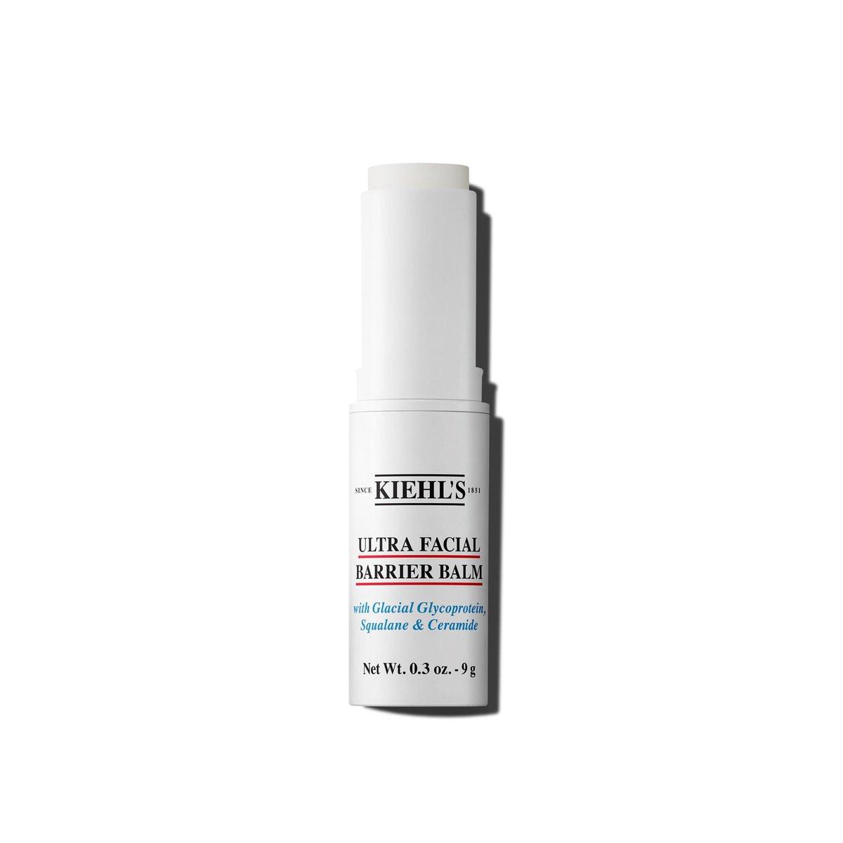 Kiehl's Ultra Facial Skin Barrier Repair Balm – On-the-go Stick für den ganzen Tag Feuchtigkeit, mit Squalan und Ceramiden, für alle Hauttypen – 0,3 oz