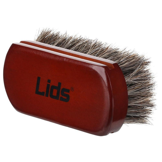 Lids Premium Rosshaar-Hutbürste – Weiche Borsten, Holzgriff, Filzhut-Reiniger – Professionelle Hutbürste zum Entfernen von Staub, Flecken und Tierhaaren von Cowboyhüten, Filzhüten, Wollfedoras, Baseballcaps und Snapbacks