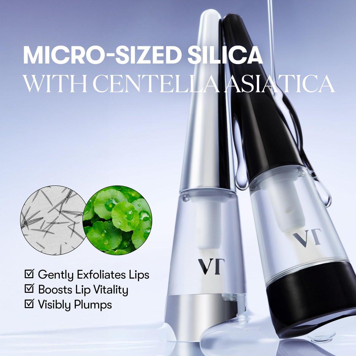 VTCOSMETICS Reedle Shot Lip Plumper Expert – Feuchtigkeitsspendender Lipgloss, transparent, 4,3 g