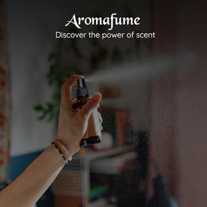 Bergamot Raum-, Wäsche- und Kissen-Spray von Aromafume | 100 ml | mit reinem Bergamotte-Öl | Aromatherapie-Spray für Entspannung, Schlaf & Stressabbau | Nebel für Bettwäsche & Stoffe