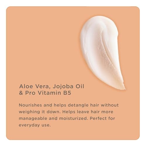 Hairitage Gentle Daily Moisture Shampoo und Conditioner Set - Spliss- und Bond-Stärkung für trockenes, geschädigtes Haar mit Jojobaöl - Anti-Frizz und Farbschutz - Kirsch- und Amberduft (13 oz, 2er-Pack)
