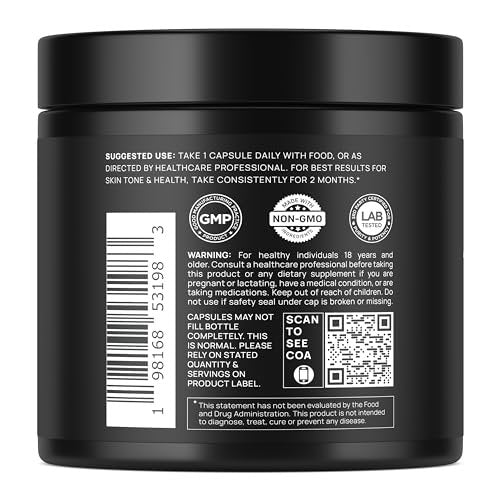 Astaxanthin 24mg + Lycopin 50mg – Klinisch starke Carotinoide für Hautgesundheit & Pigmentierung – 100% natürliches Astaxanthin aus Mikroalgen – 50 Kapseln
