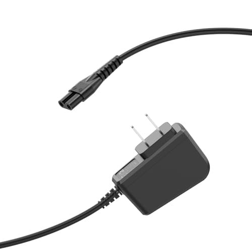 6FT HQ8505 Netzkabel kompatibel mit Philips Norelco MG5750 MG7750 MG7770 MG7790 QP6531 QP6520 Ladekabel für Elektrorasierer Barttrimmer 15V