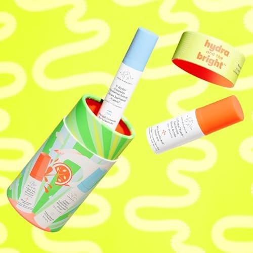 Drunk Elephant Hydra and the Bright – C-Firma (9 ml) & B-Hydra (8 ml) – Reinigende klinische Hautpflege – Tierversuchsfrei – Dermatologisch getestet – Ohne ätherische Öle, Silikone und Duftstoffe