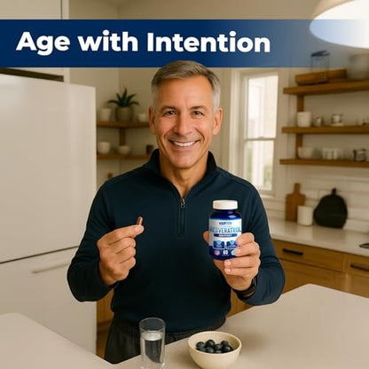 We Like Vitamins Resveratrol 1000mg pro Portion - 60 Kapseln - Natürliches Resveratrol Präparat zur Unterstützung des Immunsystems