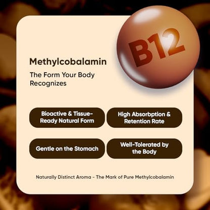 WeightWorld B12 Vitamin 5000mcg | 6-Monatsvorrat | B12 Methylcobalamin für gesundes Nervensystem & Energieproduktion (180 Tabletten) | Vegetarische B12 Vitamine für Frauen & Männer, Nicht-GVO, 1-pro-Tag