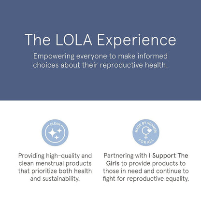 LOLA 100% Bio-Baumwoll-Tampons, Regular, 8 Stück – Zertifizierte Damenhygiene, HSA/FSA geeignet