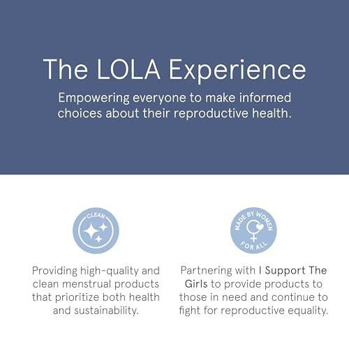 LOLA 100% Bio-Baumwoll-Tampons, 8 Stück - Super Plus, ungiftig, Damenhygiene, HSA/FSA zugelassen