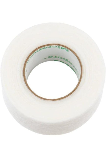 BB Micropore Tape 1530-1 (3 Rollen) 1 Zoll x 10 Yards, Weiß - Hautfreundliches Fixierband