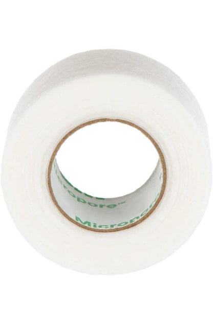BB Micropore Tape 1530-1 (3 Rollen) 1 Zoll x 10 Yards, Weiß - Hautfreundliches Fixierband