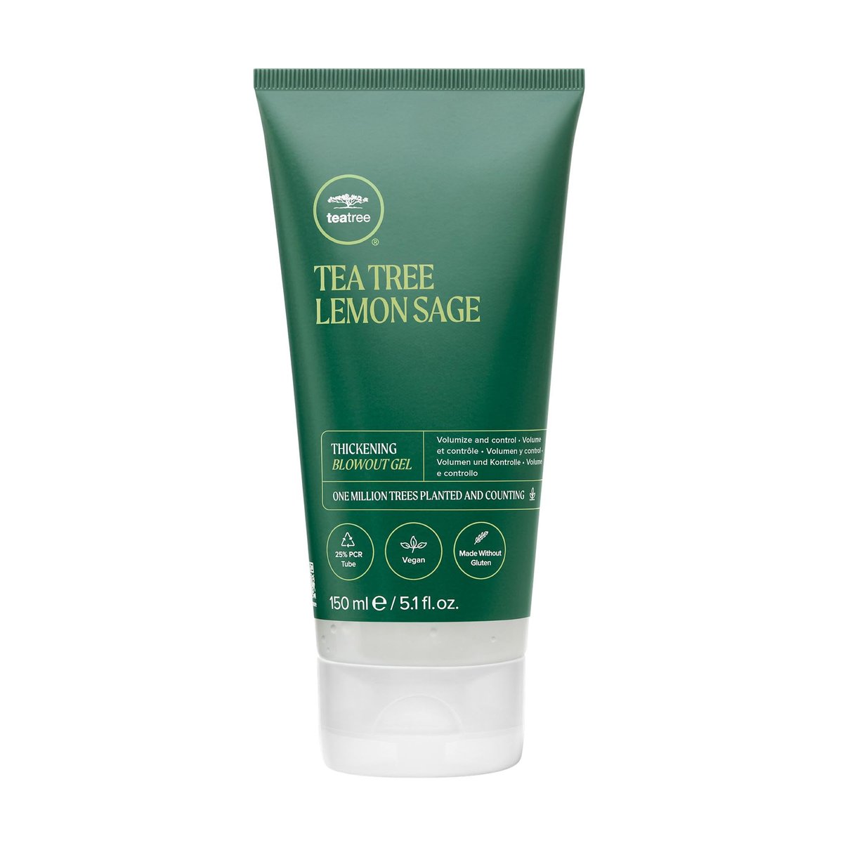 Tea Tree Lemon Sage Thickening Blowout Gel – Volumen-Haar-Gel für feines Haar, 5,1 fl. oz