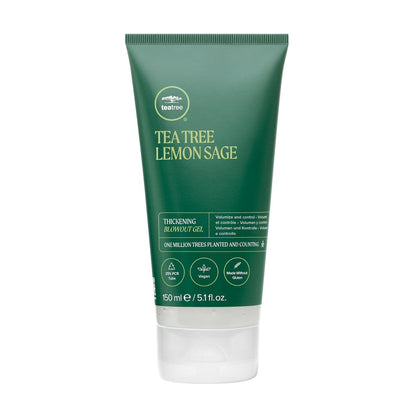 Tea Tree Lemon Sage Thickening Blowout Gel – Volumen-Haar-Gel für feines Haar, 5,1 fl. oz
