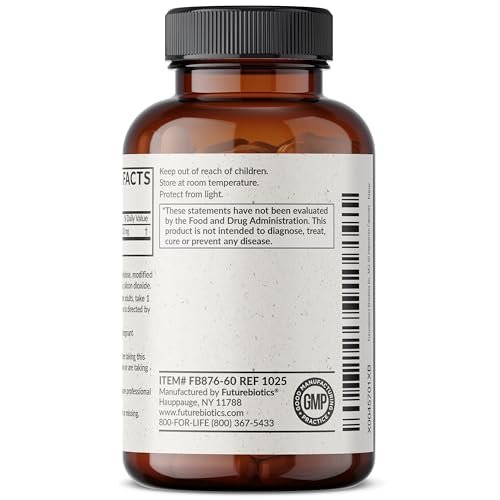 Futurebiotics Rhodiola Rosea Pulver – Adaptogenes Kraut, Vegetarische Kapseln, 60 Stück