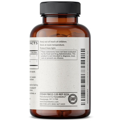 Futurebiotics Mariendistel Silymarin & Löwenzahn Extrakt – 120 Kapseln für Leberunterstützung & Antioxidantien