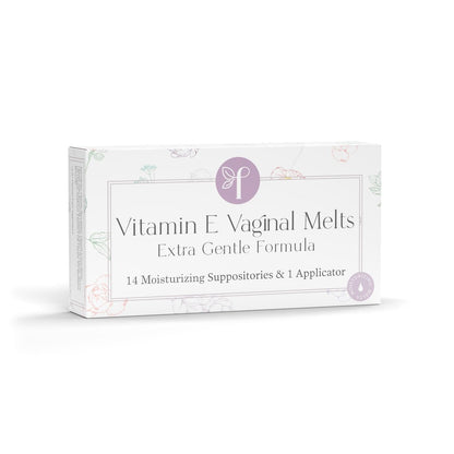 Femallay Bio Vitamin-E Vaginal Melts – Feuchtigkeit, Komfort & Hydration – Original (Duftneutral), 1-Pack (14 Stück)